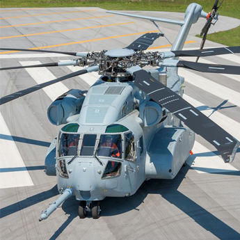 采用 HBM 设备进行复杂的直升机测试...