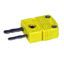 Conector para termopar Tipo-K (amarelo)