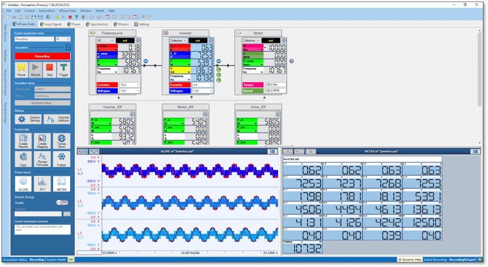 Perception 8 Power GUI