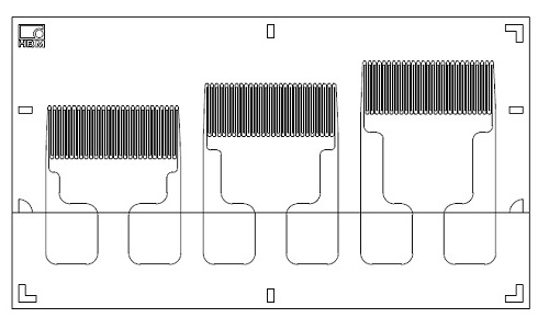 grilles de mesure de jauge de contrainte