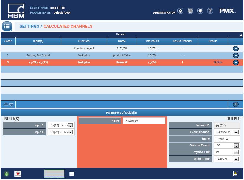 PMX web server: Power calculations