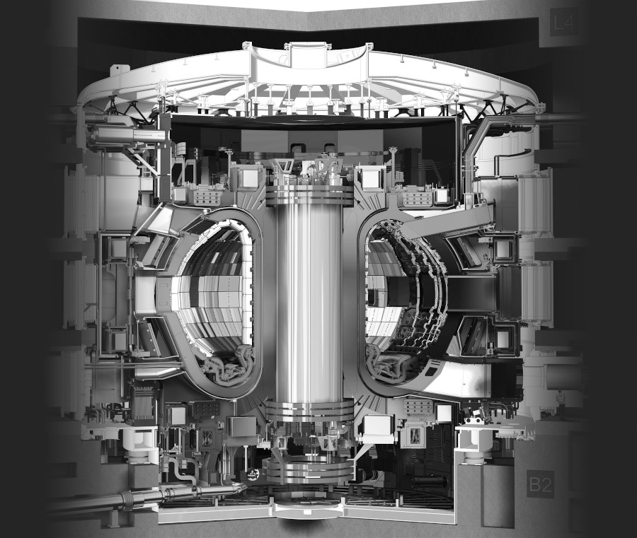 ITER-Kernfusionsreaktor