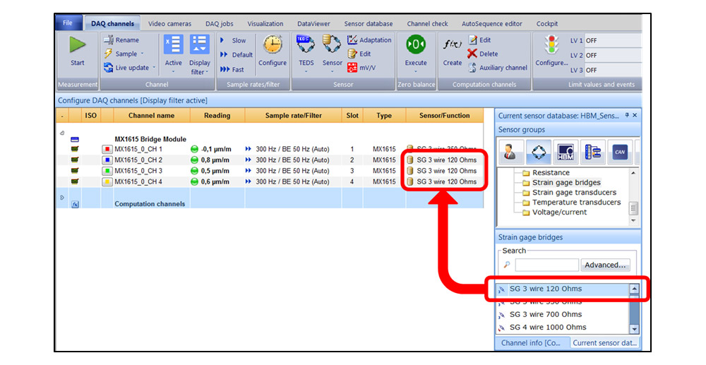 Easy channel configuration