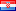 Kroatien Flagge Bild